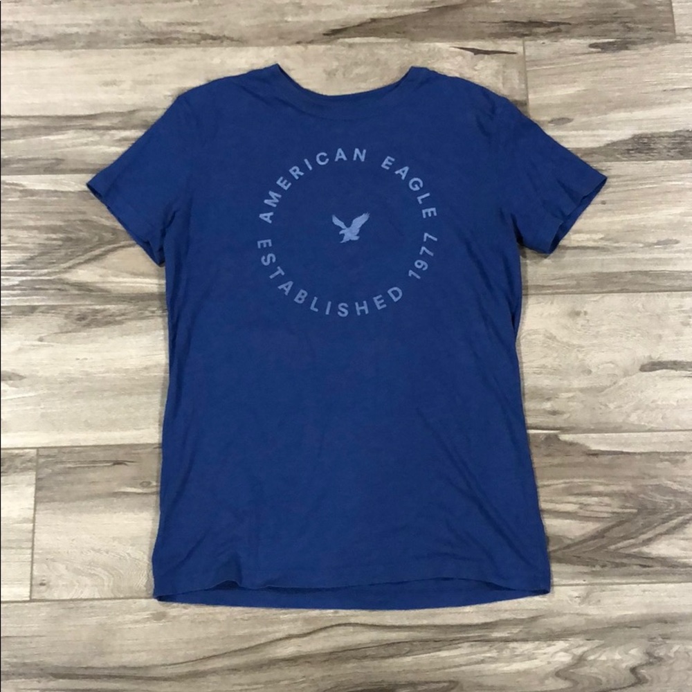 🦅 Mens Small America Eagle/T Shirt/Blue🦅